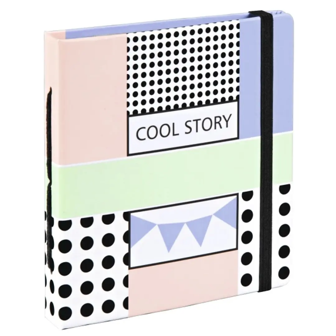 Hama Album de Fotos Personalizable - Capacidad para 56 Instantaneas de 5.4x8.6cm - Insercion Lateral - Tapa Plastificada - 11.7x12.7cm - Multicolor 1