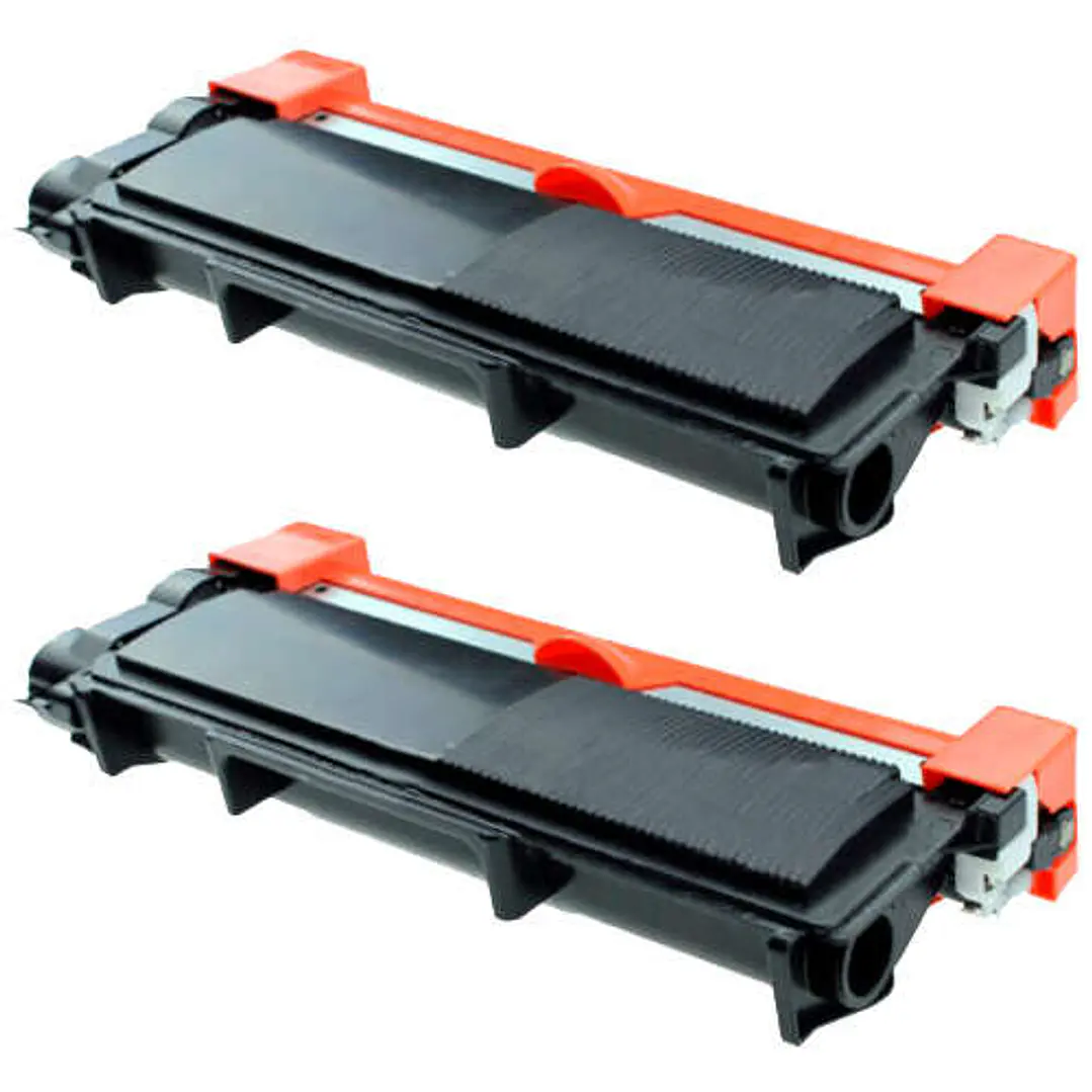Brother TN2320/TN2310 Negro Pack de 2 Cartuchos de Toner Genericos 1