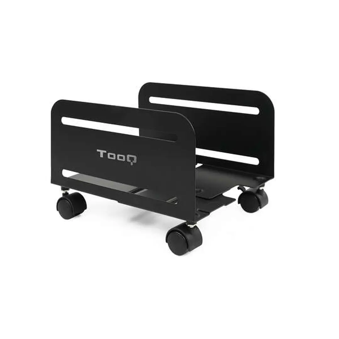 Tooq Soporte de Suelo con Ruedas para CPU de 119-209mm de Ancho - Peso Max 10kg - Color Negro 1