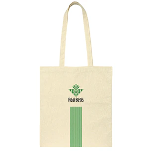 Safta Real Betis Balompie Tote Bag Bolsa de Tela - Asas de Mano - Color Beige
