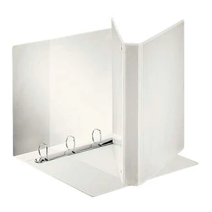 Esselte Canguro Plus Carpeta Canguro A4 de 4 Anillas de 25mm - Capacidad para 230 Hojas A4 (80 g/m²) - Color Blanco