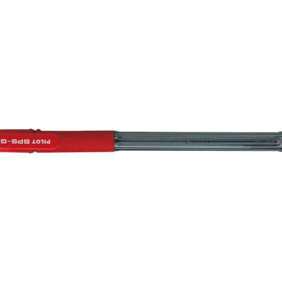 Pilot Boligrafo de Bola BPS-GP - Recargable - Punta Extra Ancha de 1.60mm - Trazo de 0.33mm - Color Rojo 1