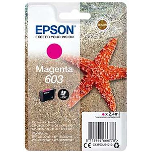 Epson 603 Magenta Cartucho de Tinta Original - C13T03U34010