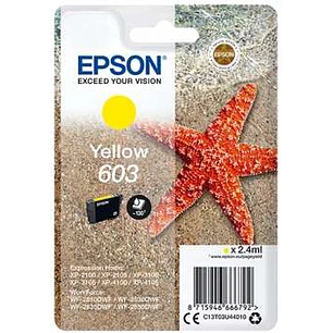 Epson 603 Amarillo Cartucho de Tinta Original - C13T03U44010