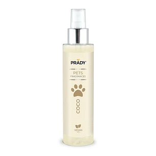 Prady Perfume Para Mascota Coco - Frasco de 150 ml - Spray Pulverizador