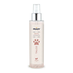 Prady Perfume Para Mascota Talco - Frasco de 150 ml - Spray Pulverizador