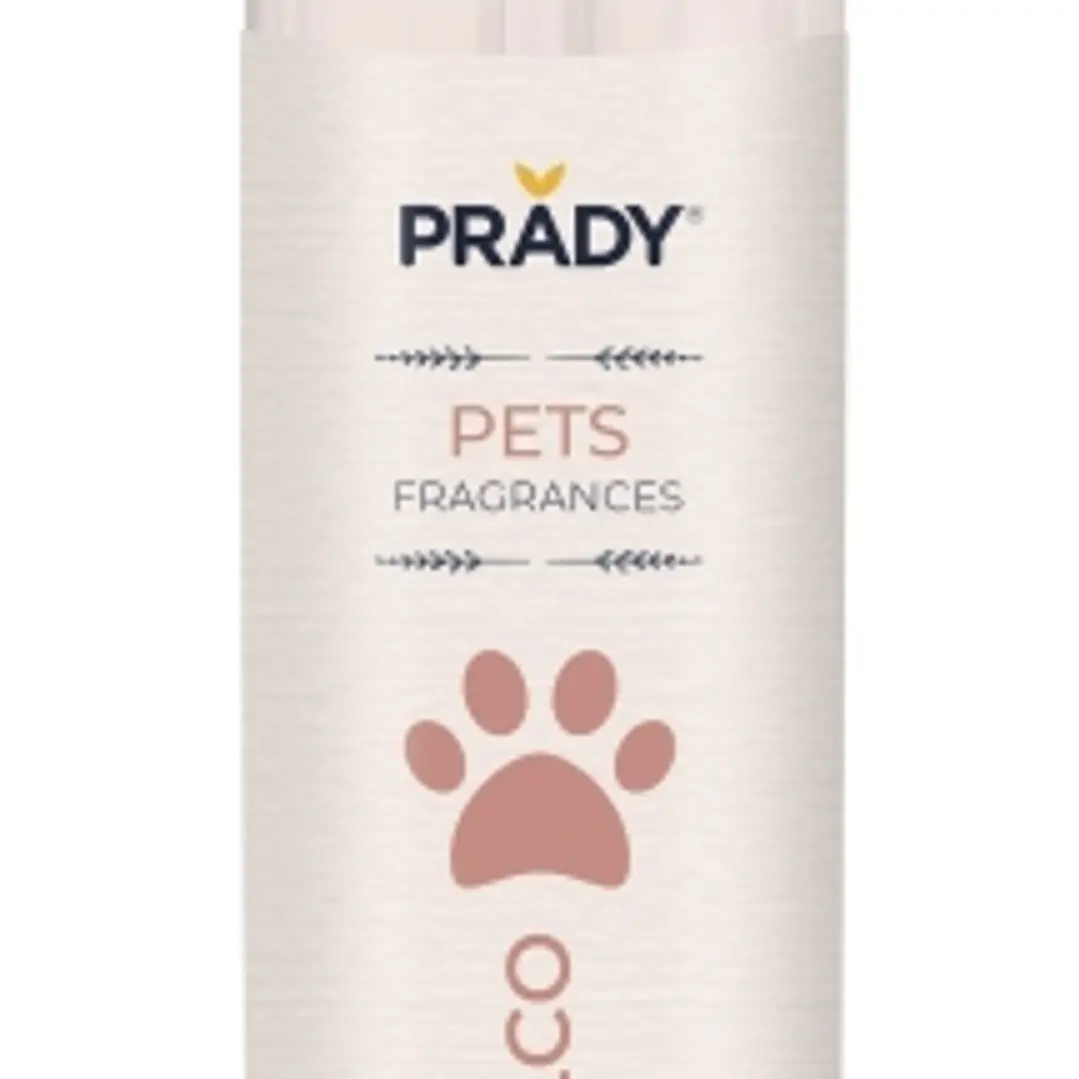 Prady Perfume Para Mascota Talco - Frasco de 150 ml - Spray Pulverizador 1