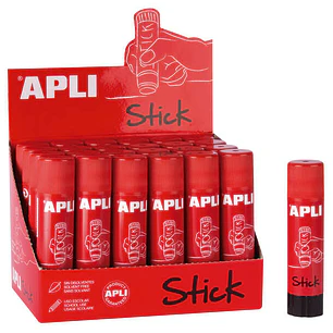 Apli Barra Pegamento Adhesivo 10g - Facil Aplicacion - Secado Rapido - Transparente