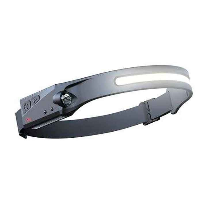 Elbat LED Recargable por USB - 350Lm - 6500K - Interruptor On/Off - Boton Sensor de Manos - Bateria Litio 1200Mah - Cable de Carga Tipo C Incluido - I 1