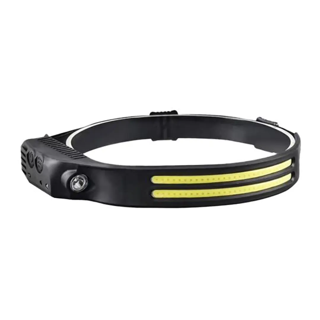 Elbat EB0575 Linterna de Cabeza LED 800Lm + 200Lm - 6500K - 4 Modos de Iluminacion - Sensor de Manos - Autonomia Hasta 8 Horas - Color Negro 1