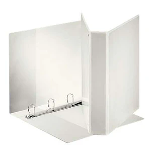 Esselte Canguro Plus Carpeta de Anillas - Formato A4 - Capacidad para 380 Hojas - 4 Anillas de 40mm - Color Blanco