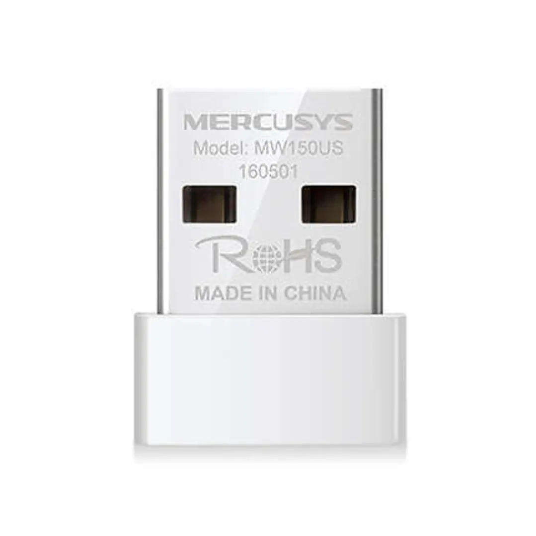 Mercusys Adaptador USB Nano Inalambrico N150 - USB 2.0 - Hasta 150Mbps 1
