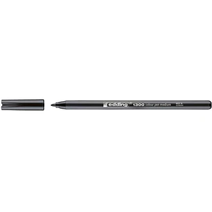 Edding 1300 Rotulador - Punta Redonda - Trazo 2 mm. - Tinta con Base de Agua - Color Negro