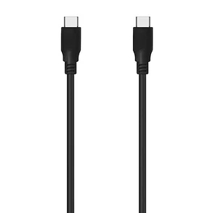 Aisens Cable USB 3.2 GEN2X2 20GBPS 8K@30Hz 5A 100W E-Marker - Tipo USB-C/M-USB-C/M - 1.5m - Color Negro
