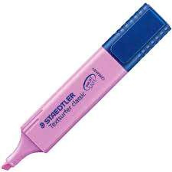 Staedtler Textsurfer Classic 364 Marcador Fluorescente - Punta Biselada - Trazo entre 1 - 5mm - Tinta con Base de Agua - Color Violeta 1
