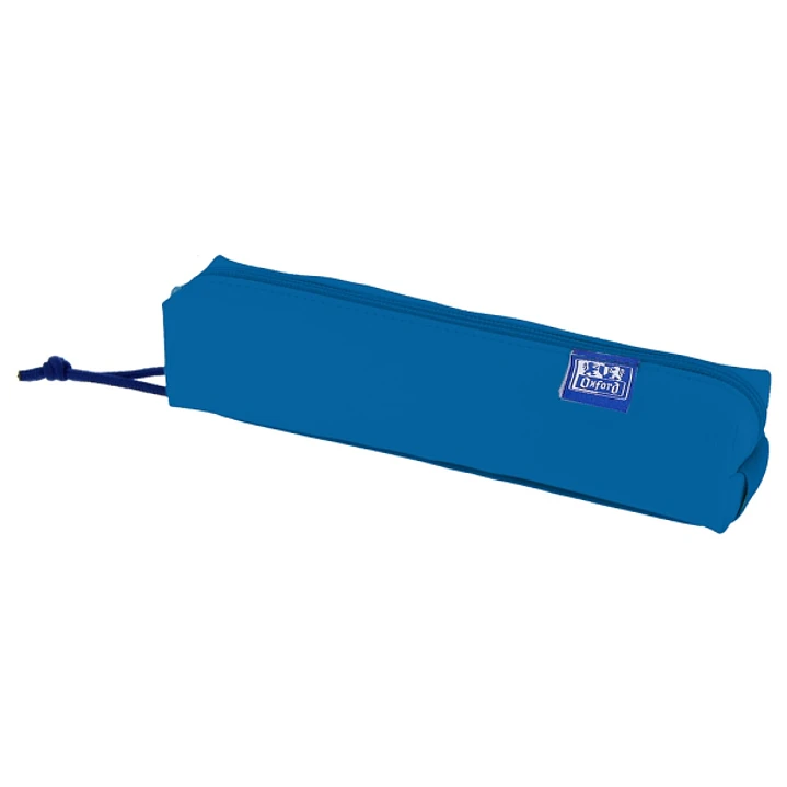 Oxford Kangoo Live and Go Estuche Cuadrado Compacto - Goma Elastica para Cuadernos - 22x4x4cm - Color Azul Marino 1