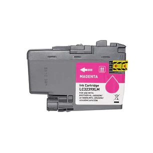 Brother LC3239XL Magenta Cartucho de Tinta Pigmentada Generico - Reemplaza LC3239XLM