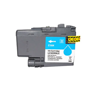 Brother LC3239XL Cyan Cartucho de Tinta Pigmentada Generico - Reemplaza LC3239XLC