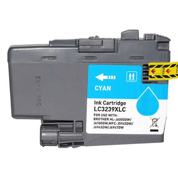 Brother LC3239XL Cyan Cartucho de Tinta Pigmentada Generico - Reemplaza LC3239XLC 1