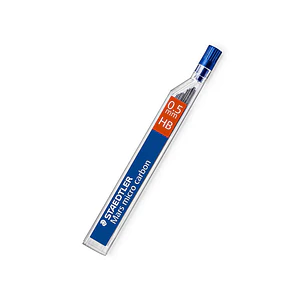 Staedtler Mars Micro Minas para Portaminas 0.5mm HB - Fuertes y Duraderas - Sin PVC - Apta para la Mayoria de Portaminas