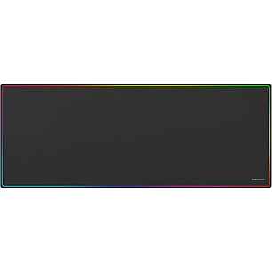 Mars Gaming MMP224 Alfombrilla Extragrande - Base Antideslizante - Superficie Nanotextil Flexible - 880x330x3mm - Color Negro