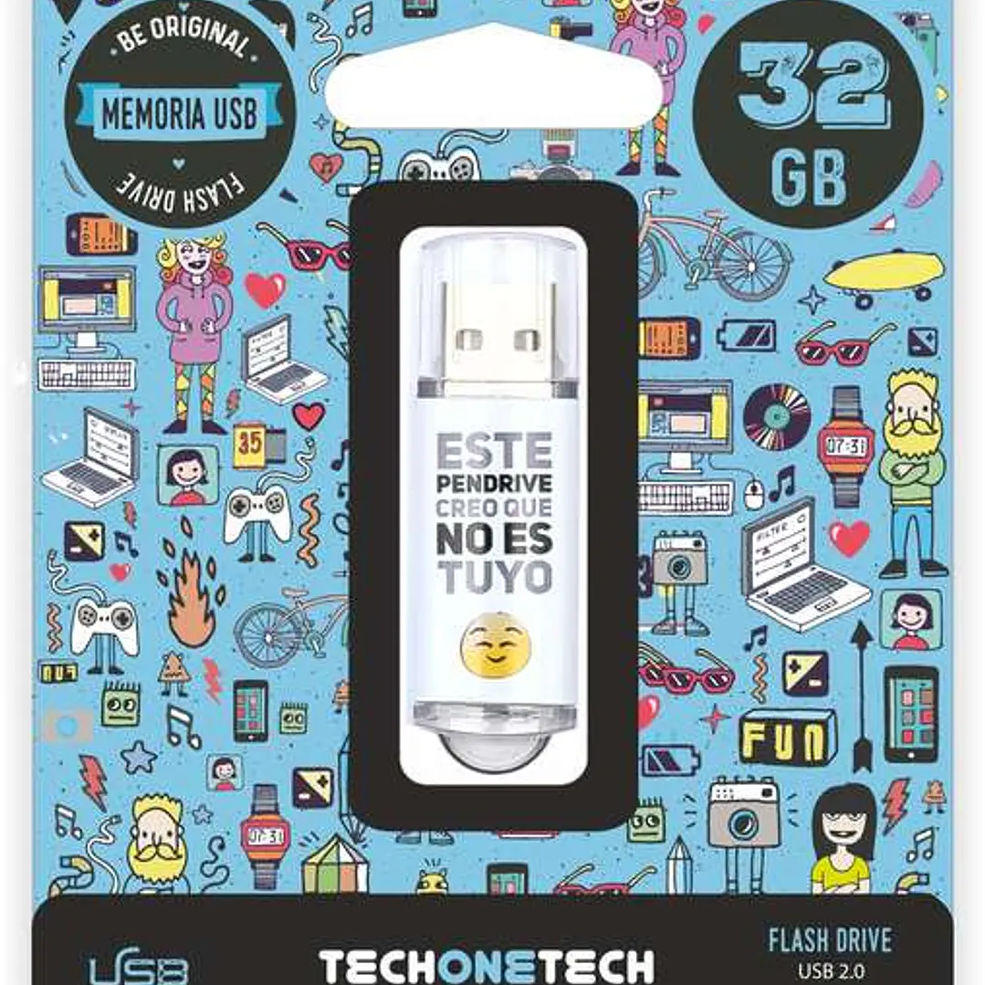 TechOneTech Memoria USB 2.0 32GB (Pendrive) 1
