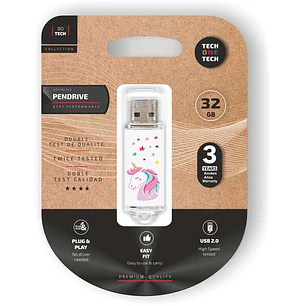 TechOneTech Unicornio Dream Memoria USB 2.0 32GB (Pendrive)