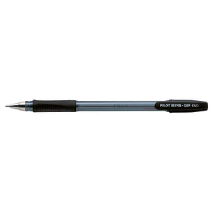 Pilot BPS-GP Boligrafo de Bola - Punta Mediana de 1mm - Trazo de 0.4mm - Recargable - Color Negro
