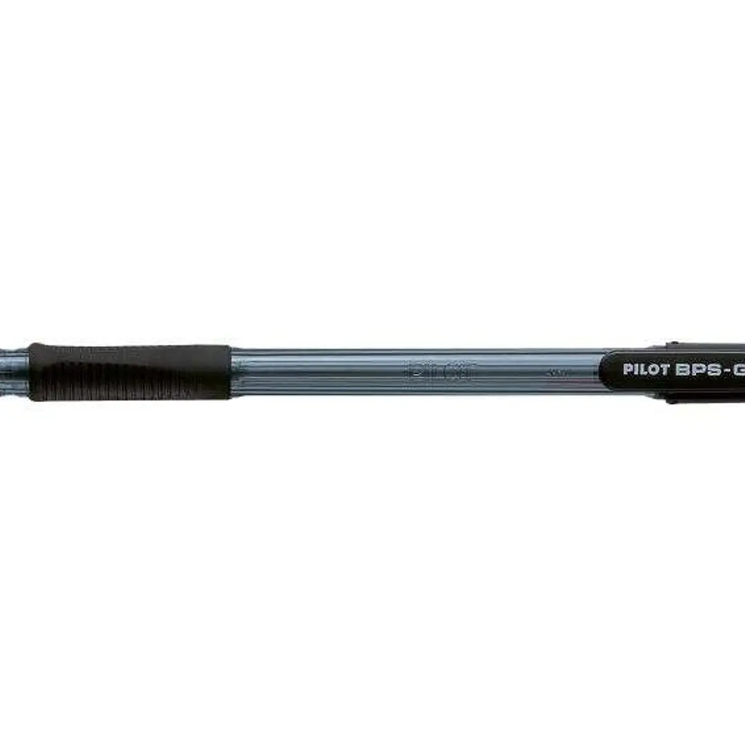 Pilot BPS-GP Boligrafo de Bola - Punta Mediana de 1mm - Trazo de 0.4mm - Recargable - Color Negro 1