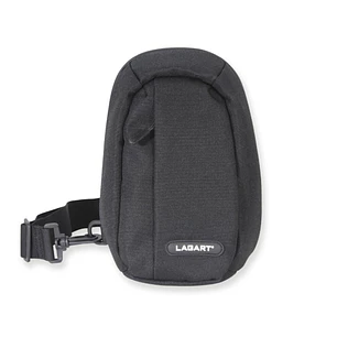 Lagart Bandolera Cruzada - Bolsillo Central - Cinta Ajustable - Medidas 16.5x24x9cm - Color Negro