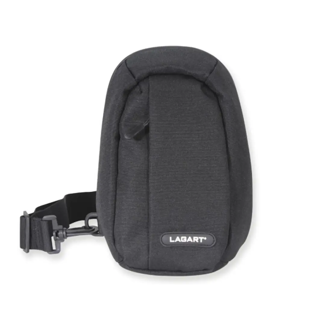 Lagart Bandolera Cruzada - Bolsillo Central - Cinta Ajustable - Medidas 16.5x24x9cm - Color Negro 1
