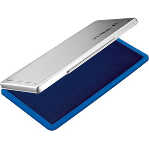 Pelikan Tampon Pelikan N.1 9x16cm - Ideal para Sellos de Tamaño Pequeño - Tinta de Alta Calidad - Facil de Recargar - Color Azul