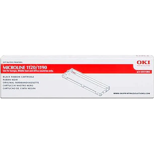 OKI ML1120/ML1190 Negra Cinta Matricial Original - 43571802