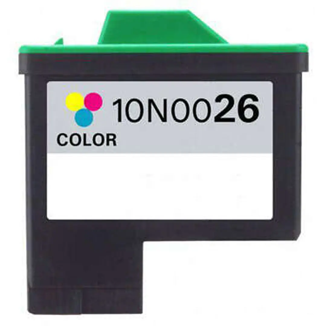 Lexmark 26/27 Color Cartucho de Tinta Generico - Reemplaza 10N0026E/10NX227E 1