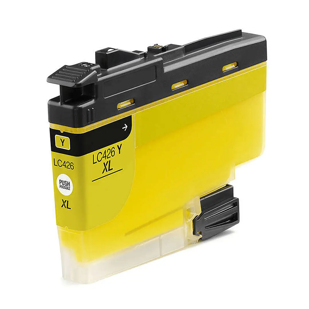 Brother LC426XL Amarillo Cartucho de Tinta Pigmentada Generico - Reemplaza LC426XLY 1