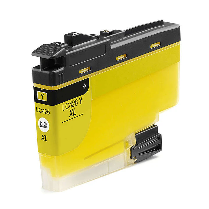 Brother LC426XL Amarillo Cartucho de Tinta Pigmentada Generico - Reemplaza LC426XLY 1