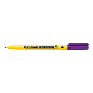 Staedtler 307 Noris Writing Pen Rotulador de Punta Fina - Trazo 0.6mm Aprox - Tinta Base de Agua - Cuerpo Fabricado en un 97% de Plastico Reciclado - 