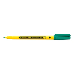 Staedtler 307 Noris Writing Pen Rotulador de Punta Fina - Trazo 0.6mm Aprox - Tinta Base de Agua - Cuerpo Fabricado en un 97% de Plastico Reciclado - 