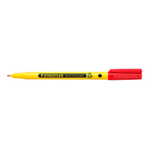 Staedtler 307 Noris Writing Pen Rotulador de Punta Fina - Trazo 0.6mm Aprox - Tinta Base de Agua - Cuerpo Fabricado en un 97% de Plastico Reciclado - 