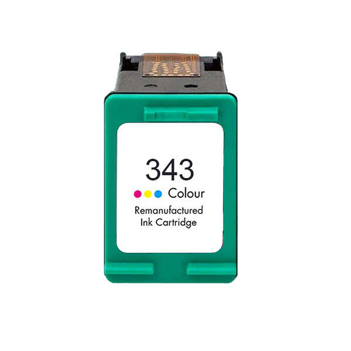 Remanufacturado HP 343 Color Cartucho de Tinta - Reemplaza C8766EE 1