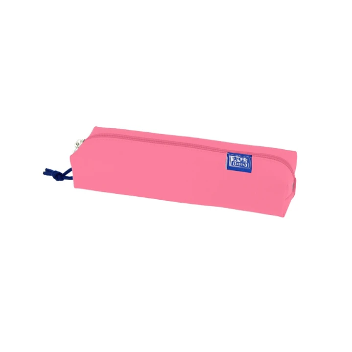 Oxford Kangoo Live and Go Estuche Rectangular Mediano - Goma Elastica para Cuadernos - Color Sandia 1