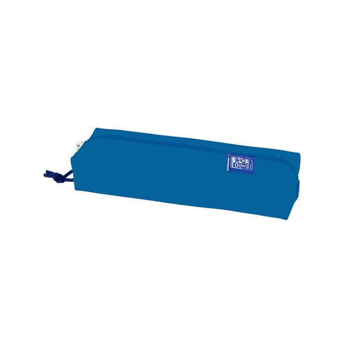 Oxford Kangoo Live and Go Estuche Rectangular Mediano - Goma Elastica para Cuadernos - Color Azul Marino 1