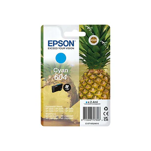 Epson 604 Cyan Cartucho de Tinta Original - C13T10G24010