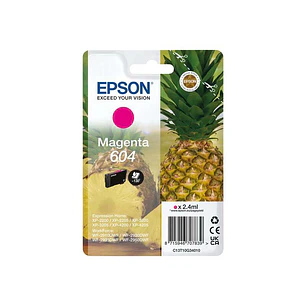 Epson 604 Magenta Cartucho de Tinta Original - C13T10G34010
