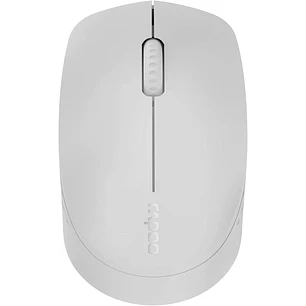 Rapoo M100 Silent Raton Inalambrico - Bluetooh y 2.4GHz - 1300 DPI - Autonomia 9 Meses - Color Gris