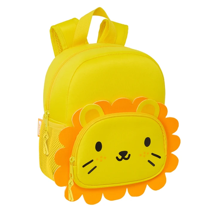 Safta Leon Mochila de Neopreno - Bolsillo Frontal - Tirador Doble - Portabotellas - Interior Forrado - Hombreras y Espalda Acolchadas - Asa de Mano -  1
