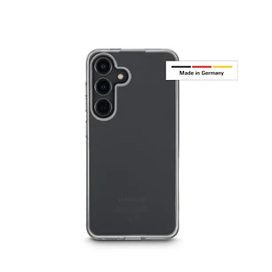 Hama Always Clear Funda para Samsung Galaxy S24 - Antideslizante - Poliuretano Termoplastico - Bordes Elevados - Color Transparente