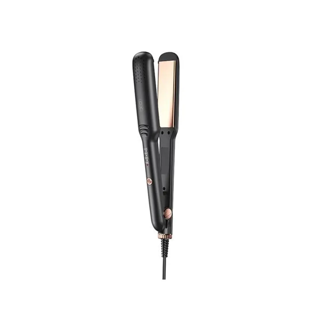 XO Plancha de Pelo - Potencia 60W - 4 Niveles de Temperatura hasta 230°C - Calentamiento Ultra Rapido - Color Negro 1