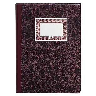 Dohe Cuaderno Cartone Modelo Caja de 100 Hojas - Folio Natural - Tapa en Tres Piezas con Lomera de Tela - Interior en Papel Offset de 70g/m2 - Cosidos
