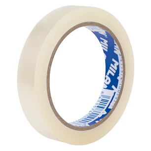 Milan Cinta Adhesiva Transparente - Medidas 19mm x 66m - Color Transparente Brillante